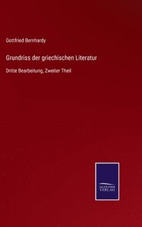 bokomslag Grundriss der griechischen Literatur