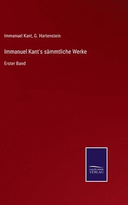 bokomslag Immanuel Kant's smmtliche Werke