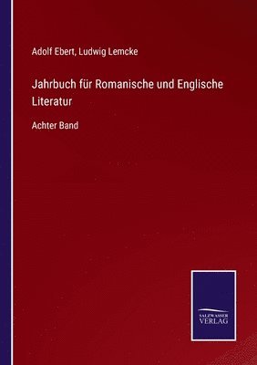 bokomslag Jahrbuch fr Romanische und Englische Literatur