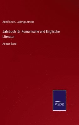 bokomslag Jahrbuch für Romanische und Englische Literatur