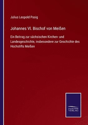 bokomslag Johannes Vl. Bischof von Meien