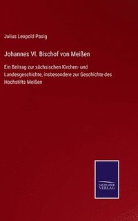 bokomslag Johannes Vl. Bischof von Meißen