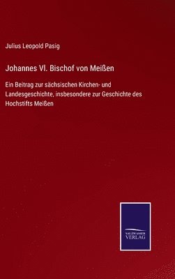 bokomslag Johannes Vl. Bischof von Meißen