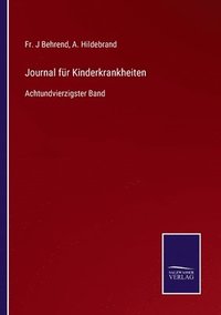 bokomslag Journal fr Kinderkrankheiten