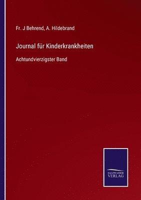 Journal für Kinderkrankheiten