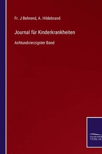 bokomslag Journal fr Kinderkrankheiten