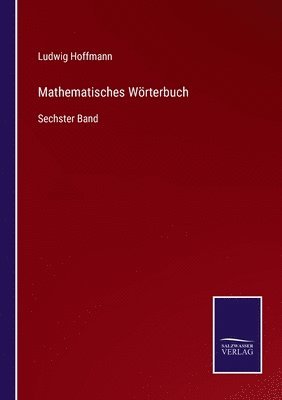 Ludwig Hoffmann - Mathematisches Wörterbuch, Häftad