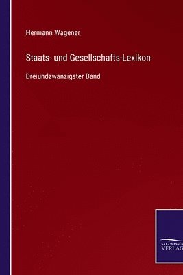 bokomslag Staats- und Gesellschafts-Lexikon