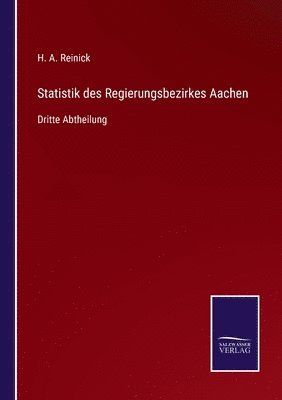 bokomslag Statistik des Regierungsbezirkes Aachen