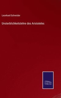 bokomslag Unsterblichkeitslehre des Aristoteles