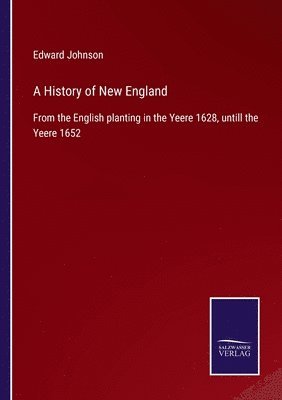 bokomslag History of New England