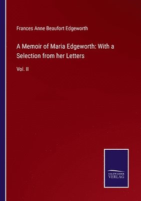 bokomslag A Memoir of Maria Edgeworth