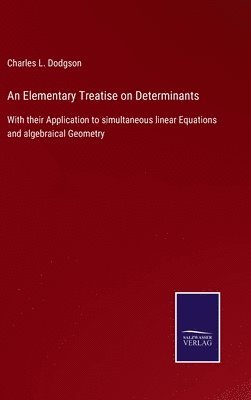 bokomslag An Elementary Treatise on Determinants