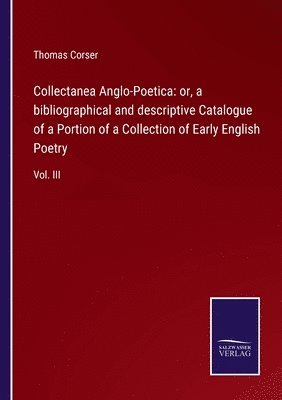 Collectanea Anglo-Poetica 1