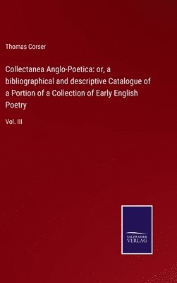 Collectanea Anglo-Poetica 1