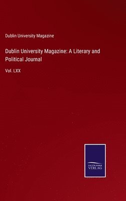 bokomslag Dublin University Magazine