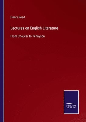 bokomslag Lectures on English Literature