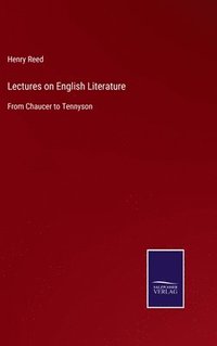 bokomslag Lectures on English Literature