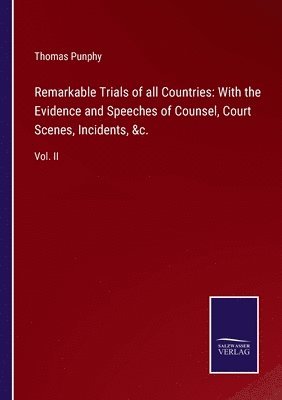 bokomslag Remarkable Trials of all Countries
