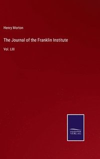 bokomslag The Journal of the Franklin Institute
