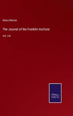 bokomslag The Journal of the Franklin Institute
