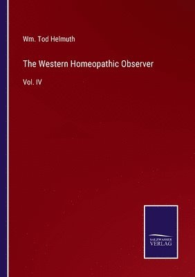 The Western Homeopathic Observer 1