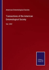 bokomslag Transactions of the American Entomological Society