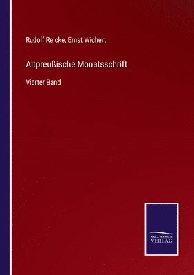 bokomslag Altpreussische Monatsschrift