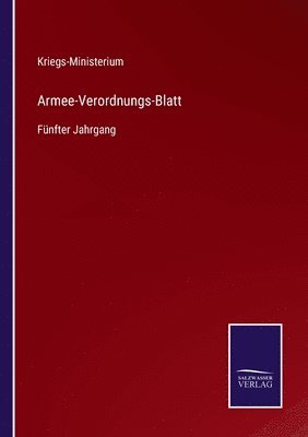 Armee-Verordnungs-Blatt