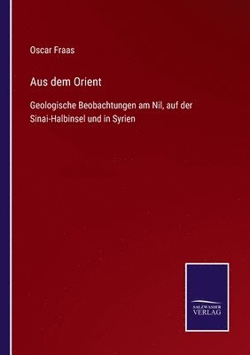 bokomslag Aus dem Orient