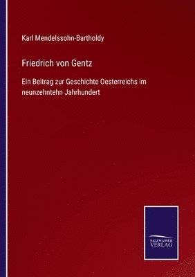 bokomslag Friedrich von Gentz