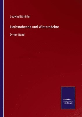 bokomslag Herbstabende und Winternächte