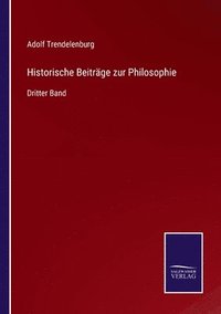bokomslag Historische Beitrage zur Philosophie