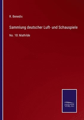 bokomslag Sammlung deutscher Luft- und Schauspiele