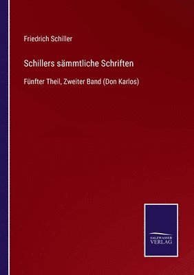 bokomslag Schillers sämmtliche Schriften