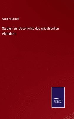 bokomslag Studien zur Geschichte des griechischen Alphabets