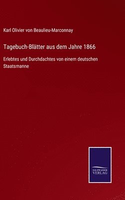 bokomslag Tagebuch-Bltter aus dem Jahre 1866