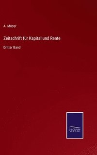 bokomslag Zeitschrift fr Kapital und Rente