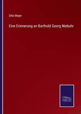 bokomslag Eine Erinnerung an Barthold Georg Niebuhr