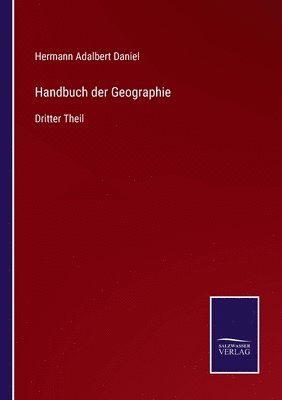 bokomslag Handbuch der Geographie
