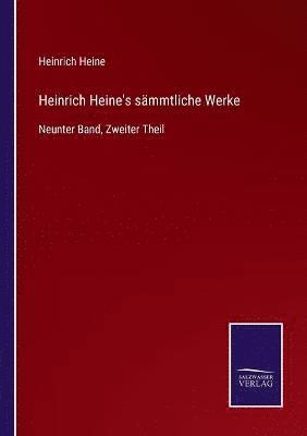 bokomslag Heinrich Heine's sämmtliche Werke