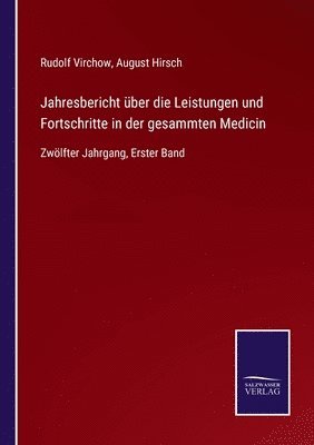 Rudolf Virchow, August Hirsch - Jahresbericht über die Leistungen und Fortschritte in der gesammten Medicin, Häftad