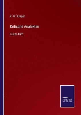 Kritische Analekten 1