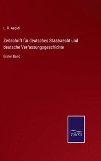 bokomslag Zeitschrift für deutsches Staatsrecht und deutsche Verfassungsgeschichte