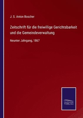 bokomslag Zeitschrift fr die freiwillige Gerichtsbarkeit und die Gemeindeverwaltung