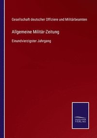 bokomslag Allgemeine Militr-Zeitung