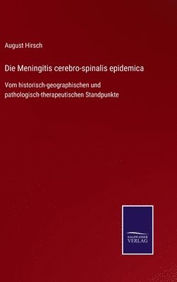 bokomslag Meningitis cerebro-spinalis epidemica