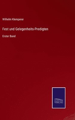 bokomslag Fest und Gelegenheits-Predigten