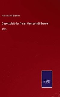 bokomslag Gesetzblatt der freien Hansestadt Bremen