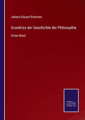 bokomslag Grundriss der Geschichte der Philosophie